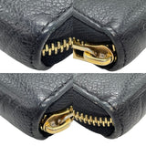 ルイ・ヴィトン LOUIS VUITTON ジッピー・ウォレット M61864 ブラック ゴールド金具 モノグラム・アンプラント ユニセックス 長財布