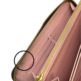 ルイ・ヴィトン LOUIS VUITTON ジッピー・ウォレット N60046 ブラウン ゴールド金具 ダミエ ユニセックス 長財布