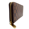ルイ・ヴィトン LOUIS VUITTON ジッピー・ウォレット N60046 ブラウン ゴールド金具 ダミエ ユニセックス 長財布