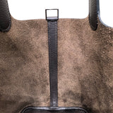 エルメス HERMES ピコタンロックPM K刻印 エベンヌ　シルバー金具 トリヨン レディース ハンドバッグ
