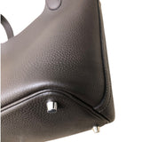 エルメス HERMES ピコタンロックPM K刻印 エベンヌ　シルバー金具 トリヨン レディース ハンドバッグ
