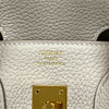 エルメス HERMES バーキン25 B刻 クレ ゴールド金具 トゴ レディース ハンドバッグ
