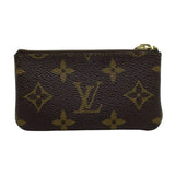 ルイ・ヴィトン LOUIS VUITTON ポシェット ・クレ M62650 ブラウン ゴールド金具 モノグラムキャンバス ユニセックス キーケース