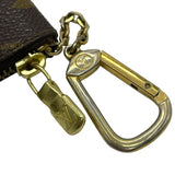 ルイ・ヴィトン LOUIS VUITTON ポシェット ・クレ M62650 ブラウン ゴールド金具 モノグラムキャンバス ユニセックス キーケース