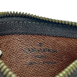 ルイ・ヴィトン LOUIS VUITTON ポシェット ・クレ M62650 ブラウン ゴールド金具 モノグラムキャンバス ユニセックス キーケース