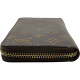 ルイ・ヴィトン LOUIS VUITTON ジッピーウォレット M60017 ブラウン モノグラム レディース 長財布