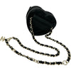 シャネル CHANEL ハートシェイプ ベルトバッグ AP2787 31番台 ブラック/ゴールド金具 ラムスキン レディース ウエストバッグ