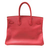 エルメス HERMES バーキン35 □C刻 ルージュヴィフ ゴールド金具 クシュベル レディース ハンドバッグ
