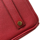 エルメス HERMES バーキン35 □C刻 ルージュヴィフ ゴールド金具 クシュベル レディース ハンドバッグ