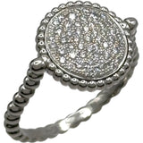 クリスチャン・ディオール Christian Dior ローズデヴァンフリップダイヤリング ホワイトゴールド Au750/ダイヤモンド ジュエリー