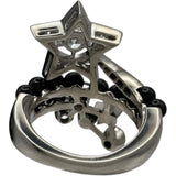 シャネル CHANEL コメットダイヤリング ホワイトゴールド Au750/ダイヤモンド/ブラックスピネル ジュエリー