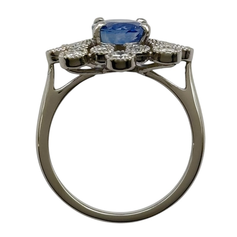 美しいサファイアリング　プラチナ　pt900 サファイアリング プラチナ Pt900 ジュエリー | 中古ブランドリユース