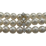 ミキモト MIKIMOTO ネックレス ホワイトゴールド K18 ジュエリー