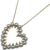 タサキ TASAKI デインジャーハートネックレス ゴールド 750 ジュエリー