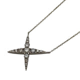 カシケイネイキッドブラウンダイヤネックレス ゴールド K18 ジュエリー