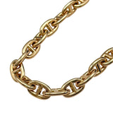 エルメス HERMES シェーヌダンクルネックレスMM36コマ ピンクゴールド Au750 ジュエリー