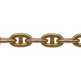 エルメス HERMES シェーヌダンクルネックレスMM36コマ ピンクゴールド Au750 ジュエリー