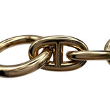 エルメス HERMES シェーヌダンクルネックレスMM36コマ ピンクゴールド Au750 ジュエリー