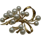 ミキモト MIKIMOTO ブローチ ゴールド K14/パール ジュエリー