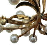 ミキモト MIKIMOTO ブローチ ゴールド K14/パール ジュエリー