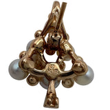 ミキモト MIKIMOTO ペンブローチ ピンクゴールド K18/パール ジュエリー