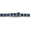 カルティエ Cartier サファイアテニスネックレス ホワイトゴールド Au750 ジュエリー