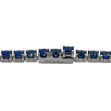 カルティエ Cartier サファイアテニスネックレス ホワイトゴールド Au750 ジュエリー