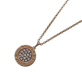 ブルガリ BVLGARI ブルガリブルガリネックレス ピンクゴールド 750 ジュエリー