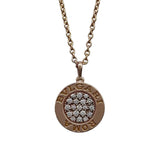 ブルガリ BVLGARI ブルガリブルガリネックレス ピンクゴールド 750 ジュエリー