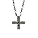 ハリーウィンストン HARRY WINSTON ミニクロスダイヤネックレス プラチナ Pt950 ジュエリー