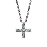 ハリーウィンストン HARRY WINSTON ミニクロスダイヤネックレス プラチナ Pt950 ジュエリー