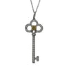 ティファニー TIFFANY＆CO クラウンキーネックレス ゴールド/プラチナ 750/Pt950 ジュエリー