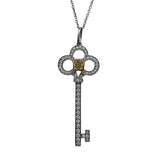 ティファニー TIFFANY＆CO クラウンキーネックレス ゴールド/プラチナ 750/Pt950 ジュエリー