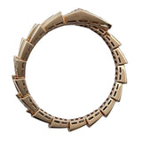 ブルガリ BVLGARI セルペンティダイヤブレスレット ピンクゴールド 750 ジュエリー