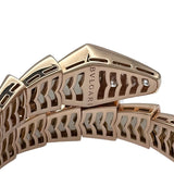 ブルガリ BVLGARI セルペンティダイヤブレスレット ピンクゴールド 750 ジュエリー