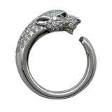 カルティエ Cartier パンテールドゥカルティエリングミディアム ホワイトゴールド 750 ダイヤモンド ジュエリー