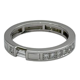 ハリーウィンストン HARRY WINSTON トラフィックアクセントバンドリング プラチナ Pt950 ジュエリー