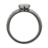 ショーメ CHAUMET ジョセフィーヌ エクラフローラルリング プラチナ Pt950 ダイヤモンド ジュエリー
