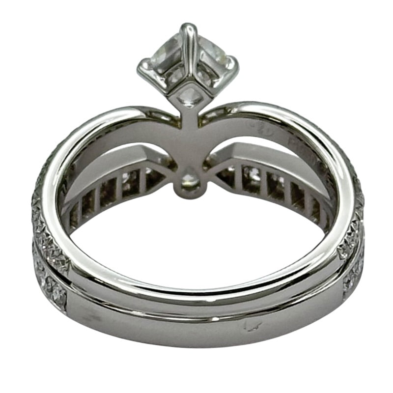 ショーメ CHAUMET ジョセフィーヌ エクラフローラルリング プラチナ 