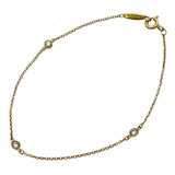 ティファニー TIFFANY＆CO バイザヤードブレス ゴールド Au750 ジュエリー