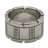 カルティエ Cartier タンクフランセーズダイヤリングLM ホワイトゴールド 750 ダイヤモンド ジュエリー