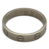 カルティエ Cartier ミニラブリング ホワイトゴールド Au750 ジュエリー