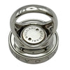 ブルガリ BVLGARI アレグラオプティカルリング ホワイトゴールド/ステンレススチール K18SS オニキス ジュエリー
