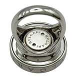 ブルガリ BVLGARI アレグラオプティカルリング ホワイトゴールド/ステンレススチール K18SS オニキス ジュエリー