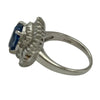 サファイアリング プラチナ Pt900 スリランカサファイア ジュエリー