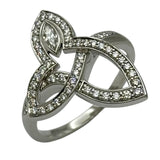 ハリーウィンストン HARRY WINSTON リリークラスターダイヤリング プラチナ Pt950 ダイヤモンド ジュエリー