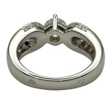 ショーメ CHAUMET プリュムリング プラチナ Pt950 ダイヤモンド ジュエリー