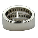 ハリーウィンストン HARRY WINSTON トラフィックアクセント3ロウダイヤリング プラチナ Pt950 ダイヤモンド ジュエリー