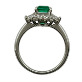 タサキ TASAKI リング プラチナ Pt900 エメラルド ジュエリー