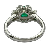 タサキ TASAKI リング プラチナ Pt900 エメラルド ジュエリー